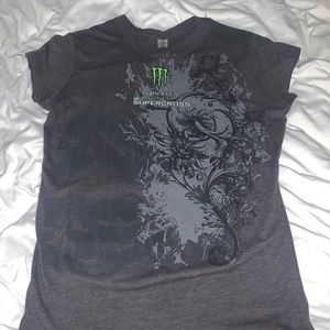 Monster energy super cross shirt